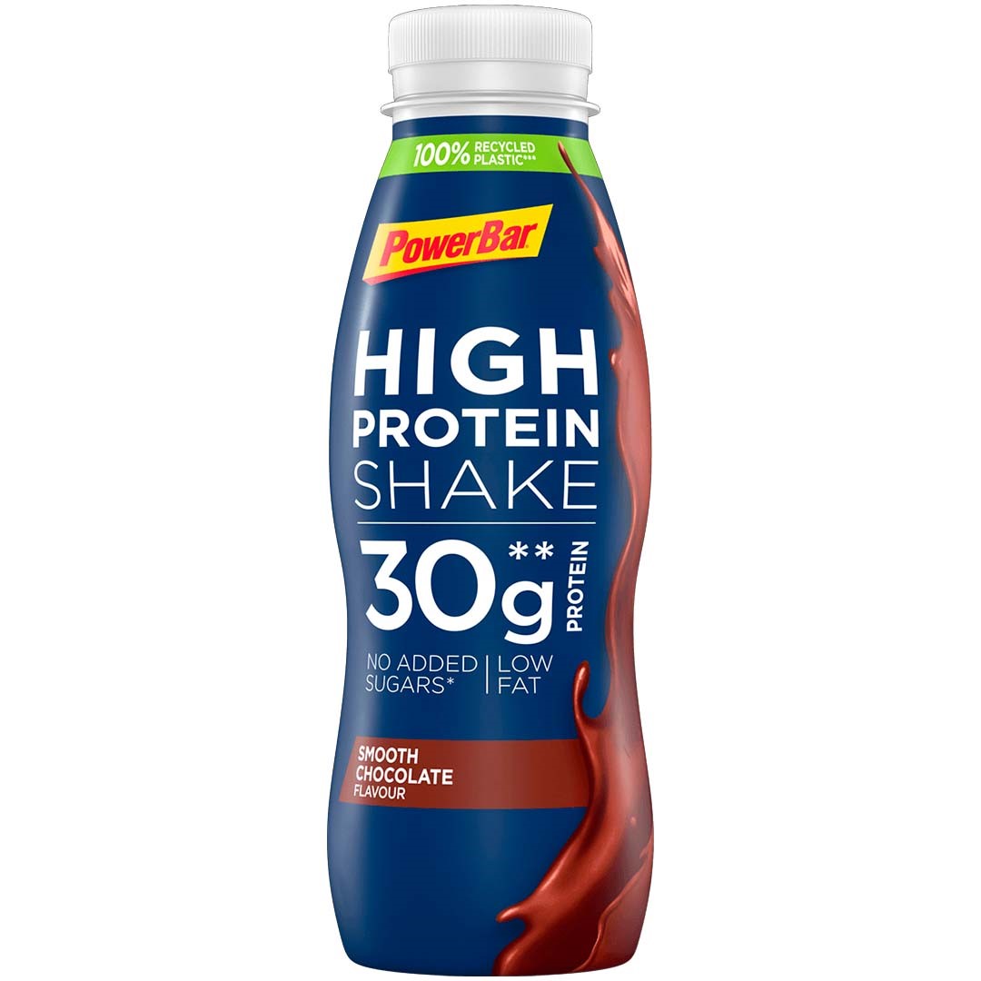 Proteinplus High Protein Shake Smooth Chocolate 330ml Fra Powerbar